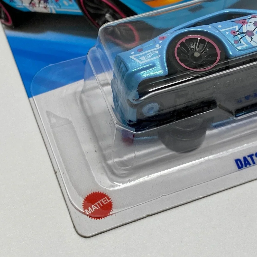Hot Wheels Datsun 240Z Light Blue Cherry Blossom 62/250 HW Art Cars 4/10 JJB80